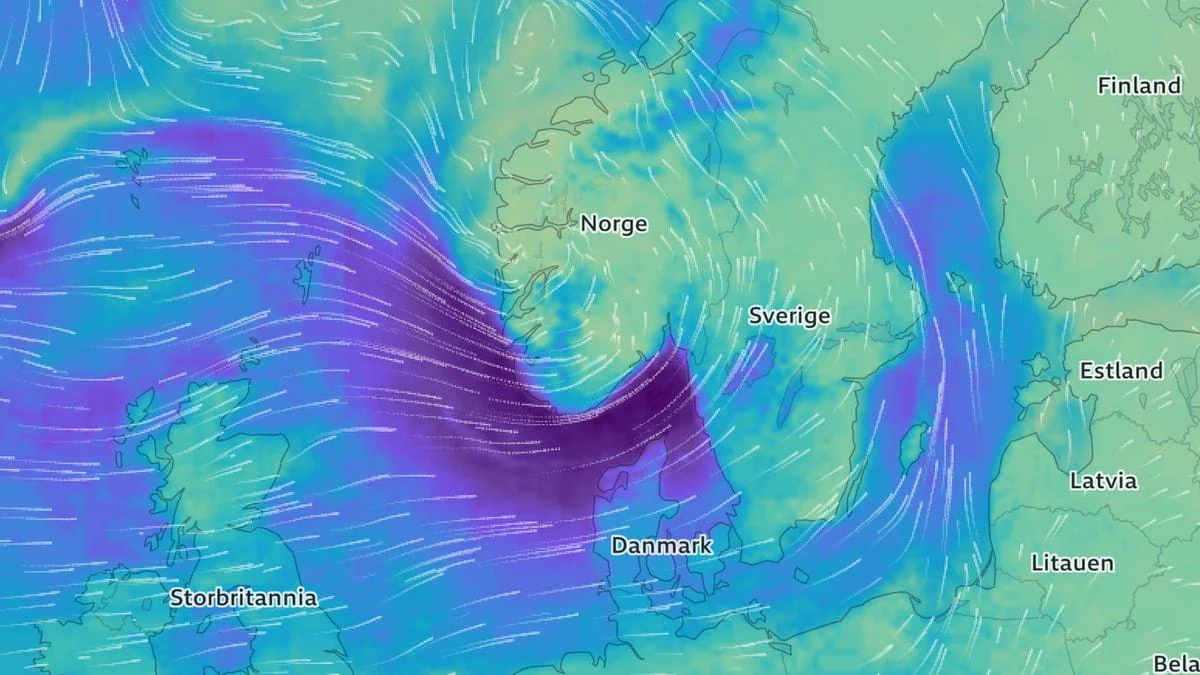 kraftig storm